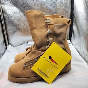 Belleville 790G Military Combat Boots Mens 4.5 Wide Tan GoreTex Vibram NWT